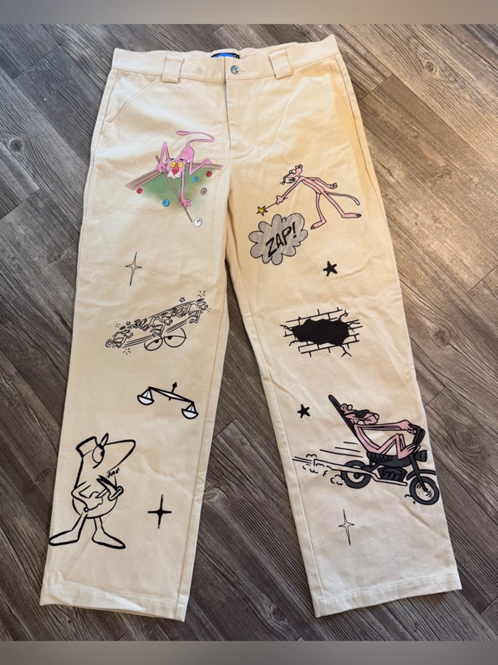 Market Pink Panther Senior Pants 36x30 NWT